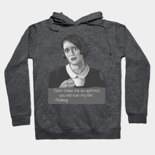 Fleabag Portrait and Quote Hoodie